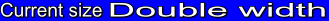 Font scale X example