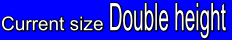 Font scale Y example