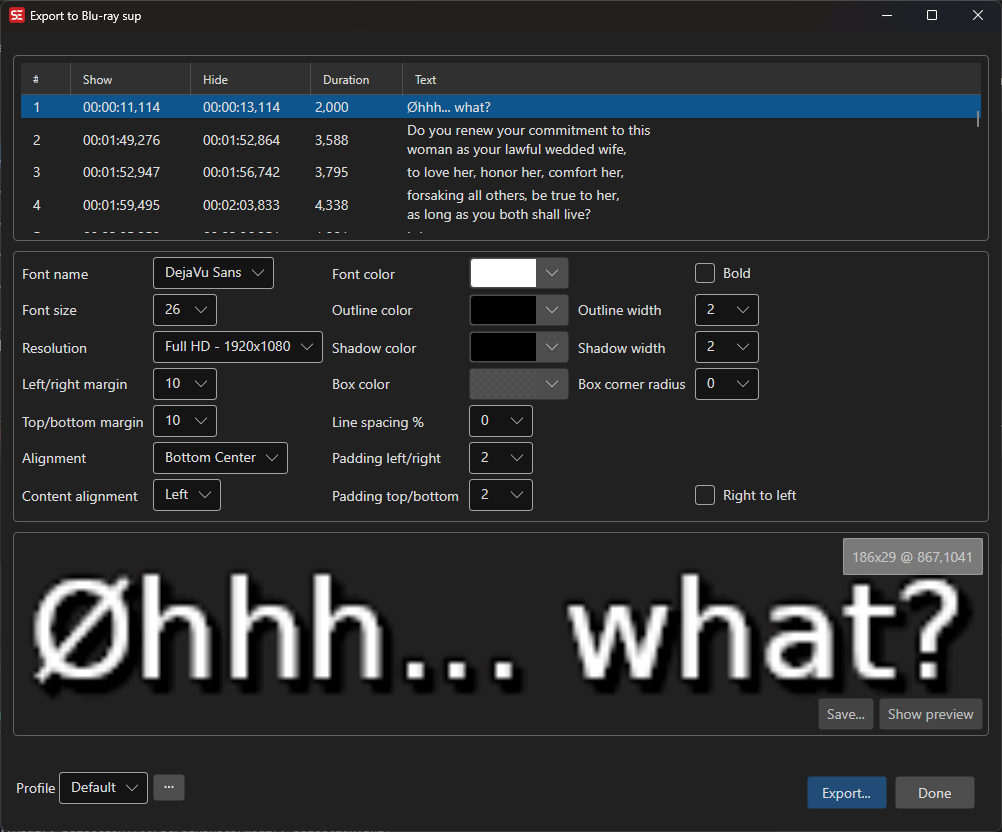 Export Image Based
