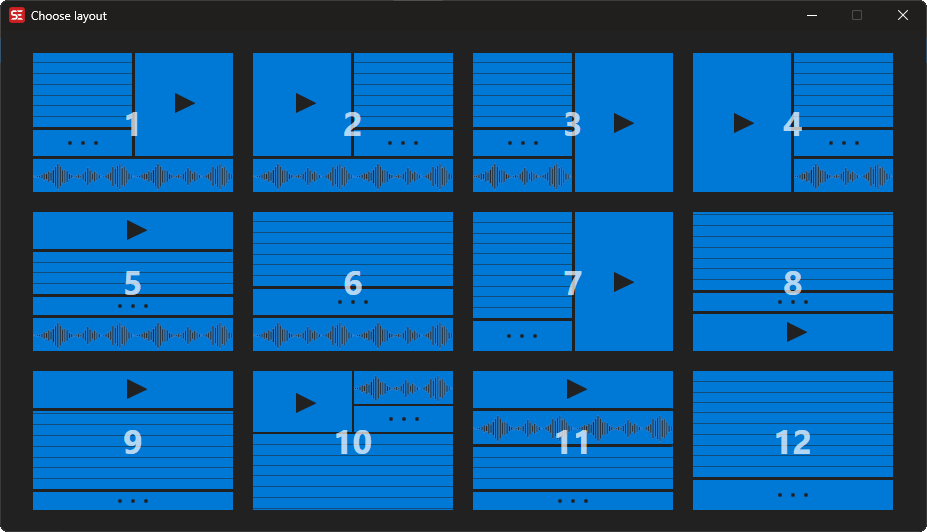 Layout Chooser
