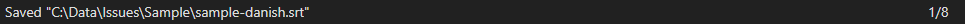 Status Bar
