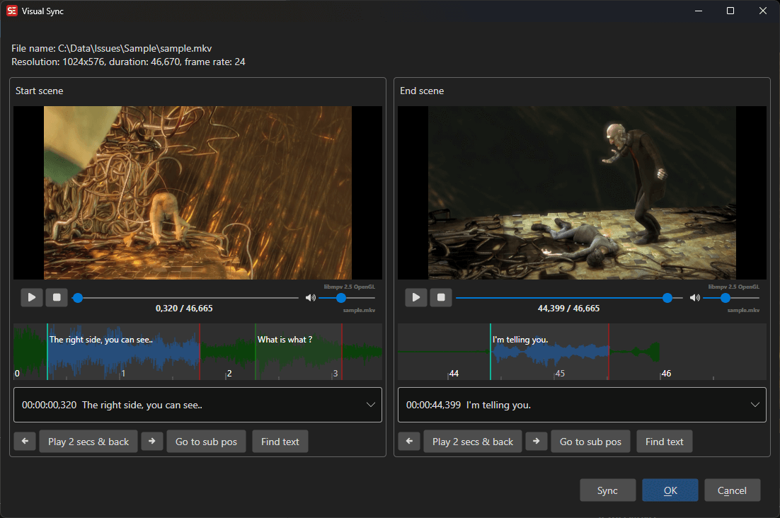 Visual Sync